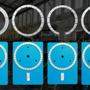 Customized Alnico 5 rod magnets for industrial applications, high-temperature resistant up to 550℃
